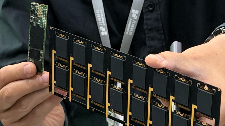 Comparison between Lexar's new mSSD and regular SSD option