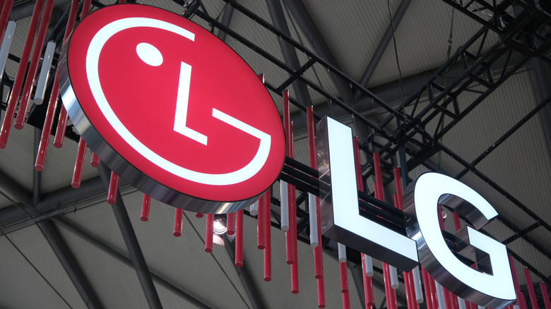 LG company logo.