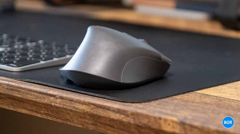 Side of the Logitech MX Master 4