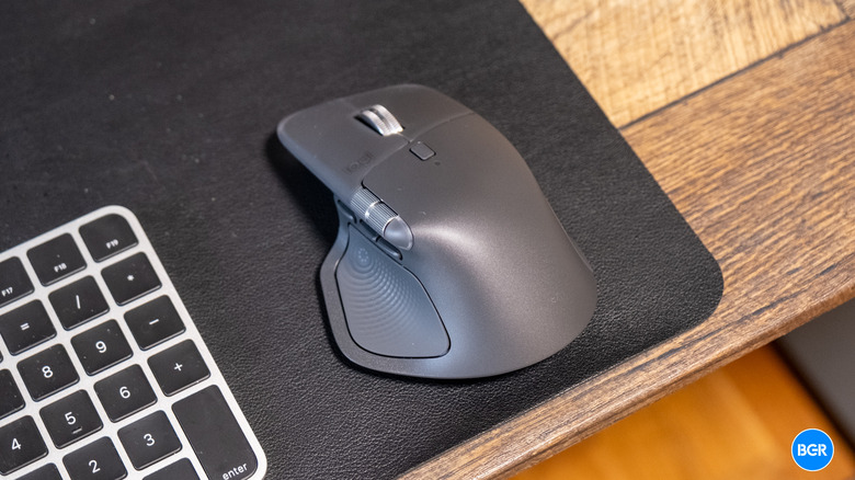 Top of the Logitech MX Master 4