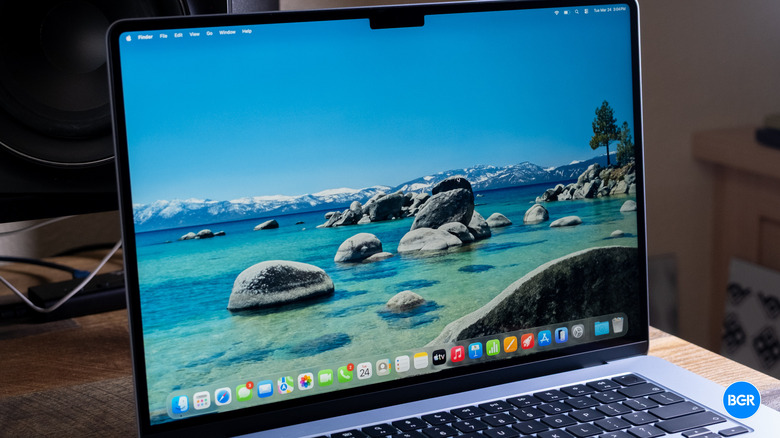 Display of the M5 MacBook Air