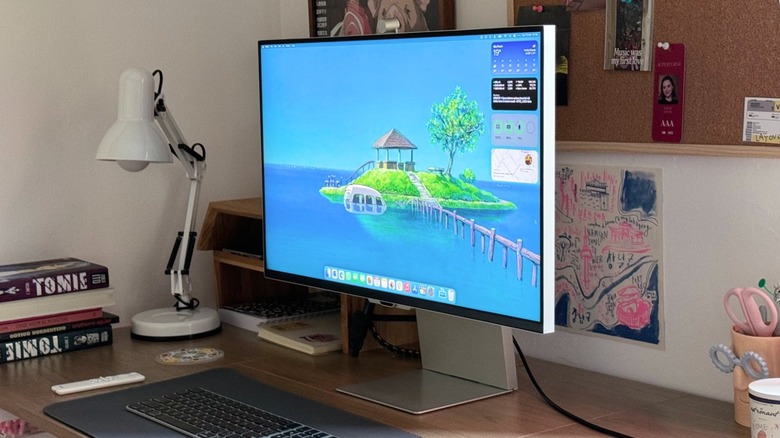 Mac Studio and Studio Display running macOS Sequoia