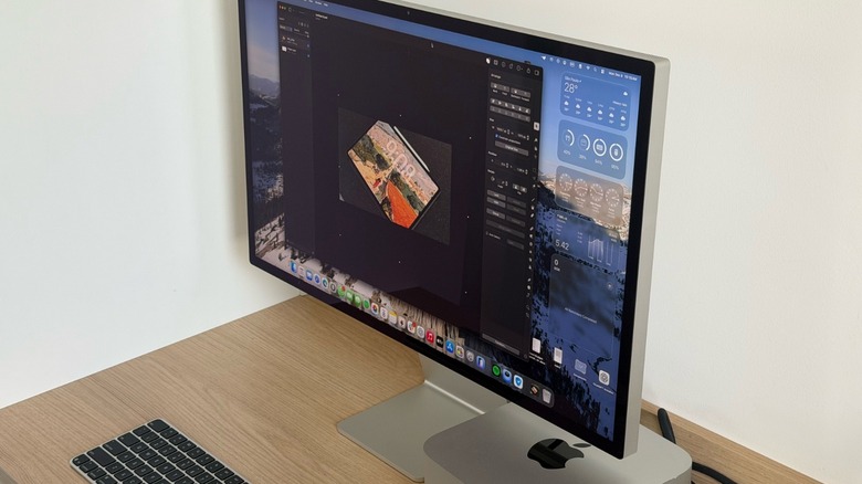 Mac Studio and Studio Display running macOS Tahoe 26.2.