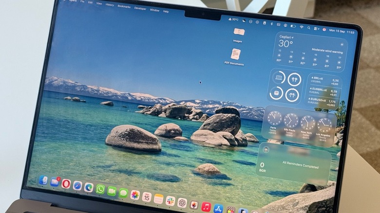 macOS Tahoe on M1 Pro MacBook Pro