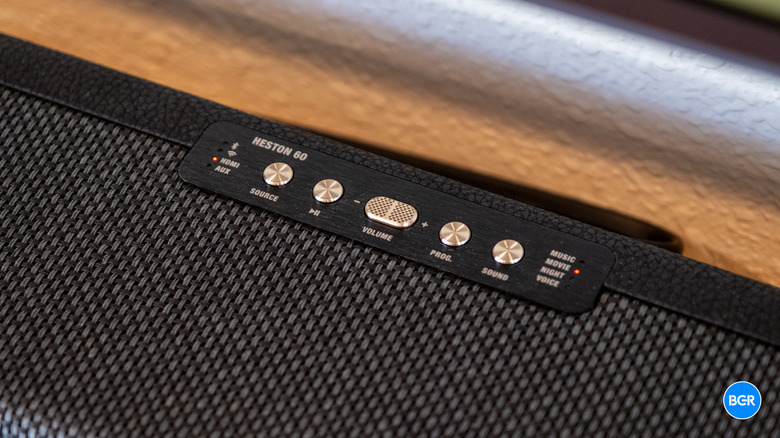 Controls on the Marshall Heston 60