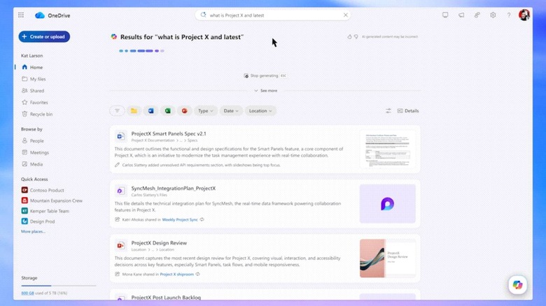 New OneDrive app with Copilot integration