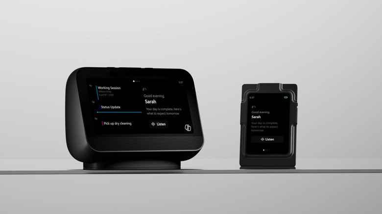 Desk and Badge Concept from Project Solara