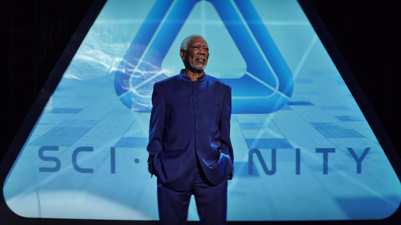Anton Burrell giving a speech