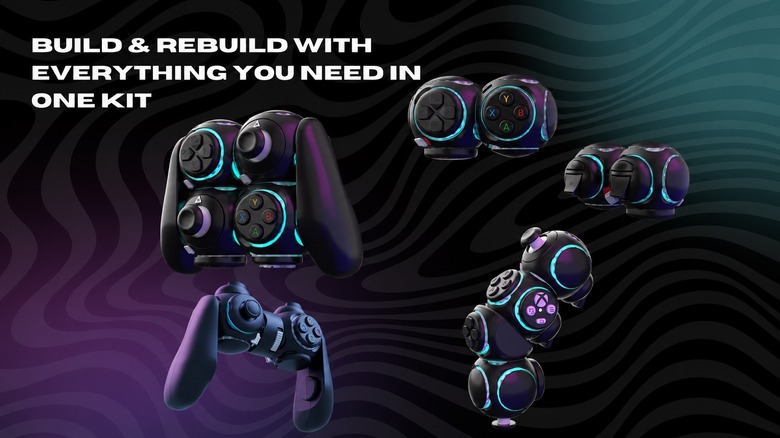 Image demonstrating four different configurations of the BioWave Proteus