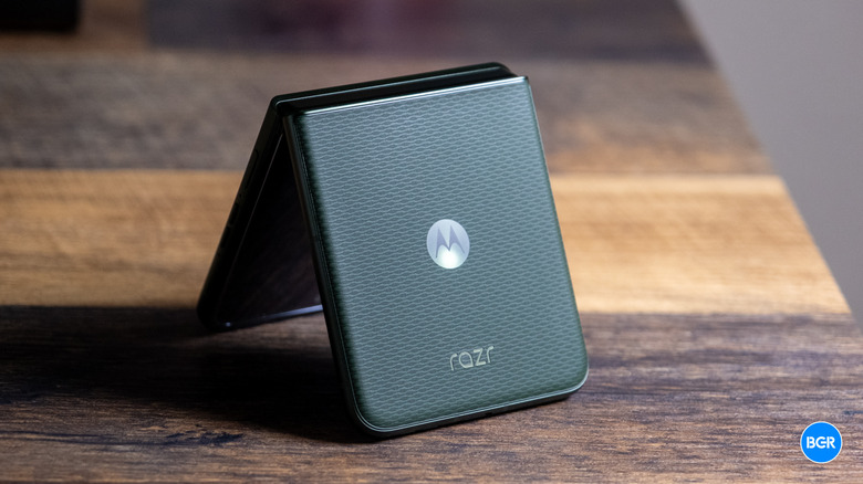 Back of the Motorola Razr+ (2026)