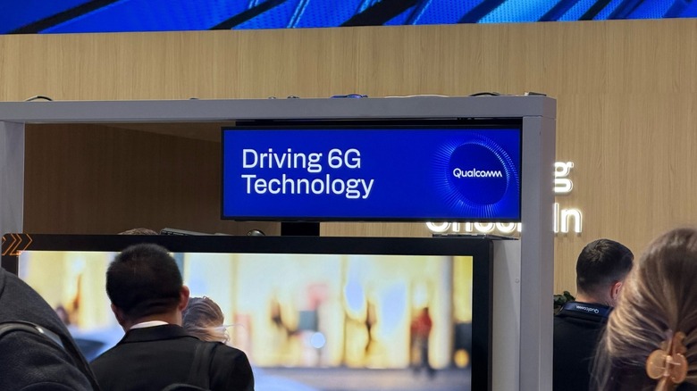 Qualcomm's booth at MWC 2026