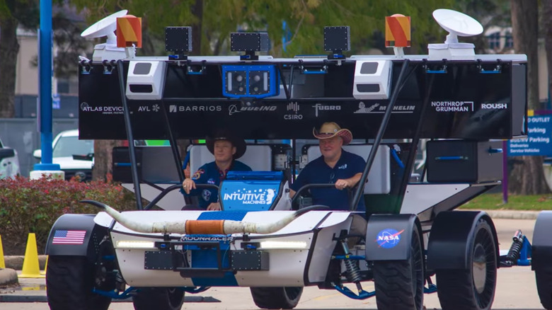 Intuitive Machine's Moon RACER rover