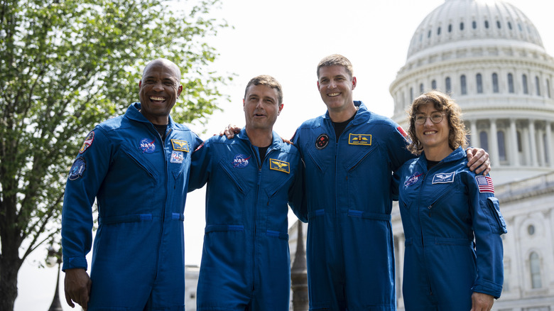 Artemis II crew at U.S. Capitol