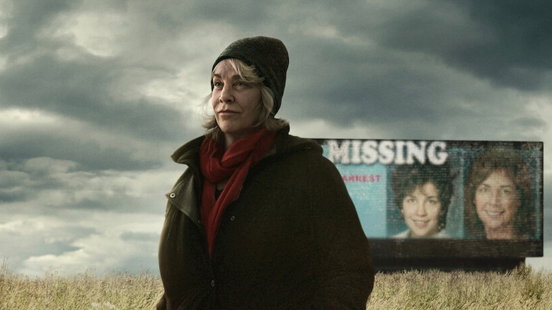 Netflix's splash screen for "Into the Fire: The Lost Daughter"