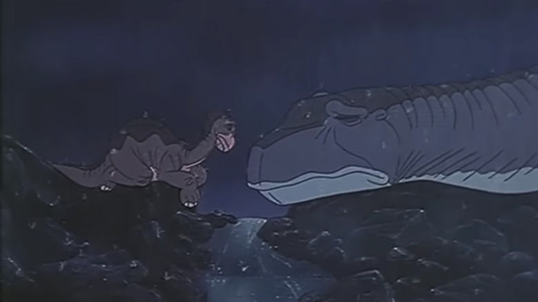 Littlefoot's mother dies in The Land Before Time