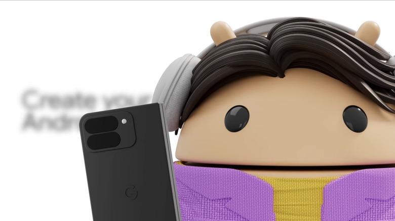 Androidify lets you create custom Android bots using selfies.