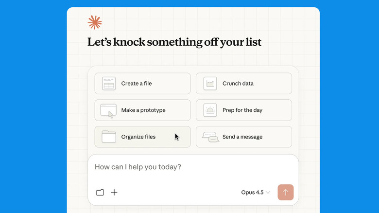 Claude Code in Claude app for Mac showing prompts for automating local tasks.