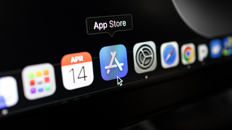 MacBook showing multiple apps on the Dock.
