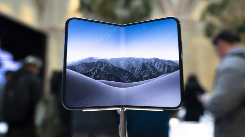 Close-up shot of the iPhone Duo