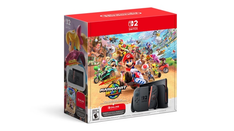 A Nintendo Switch 2 bundle with Mario Kart World