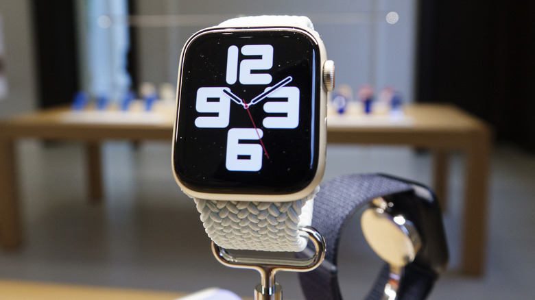 Apple Watch on display