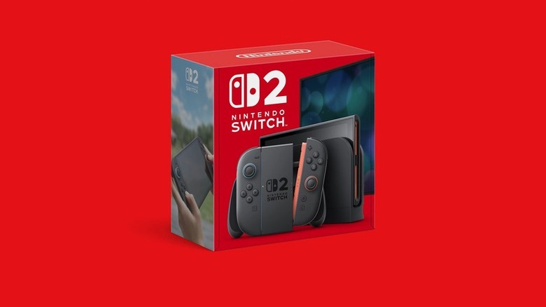 The Nintendo Switch 2 retail box.