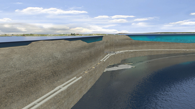 A planned section of the E39 tunnel system is pictured.