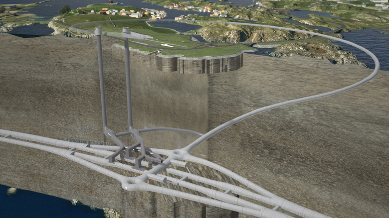 A planned section of the E39 tunnel system.