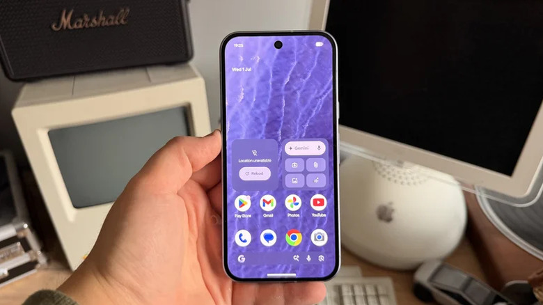 close-up of the Pixel 11