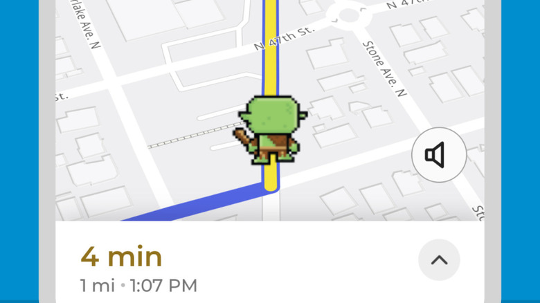 Cropped screenshot showing MapQuest for Android
