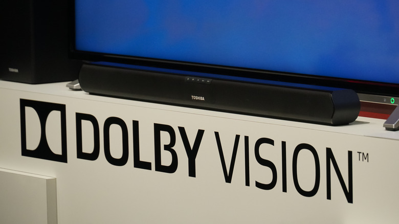 Display for TV featuring Dolby Vision technology