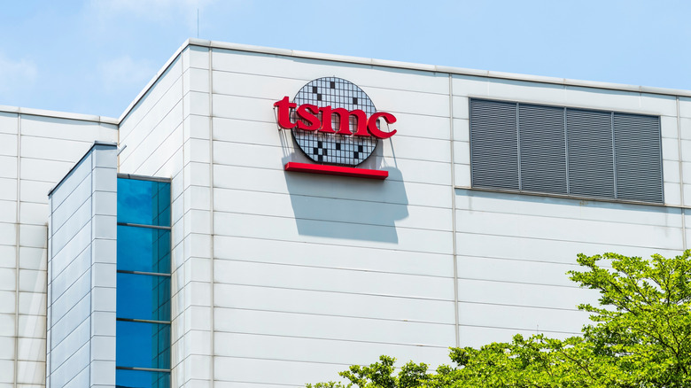 A TSMC office building in Hsinchu City, Taiwan