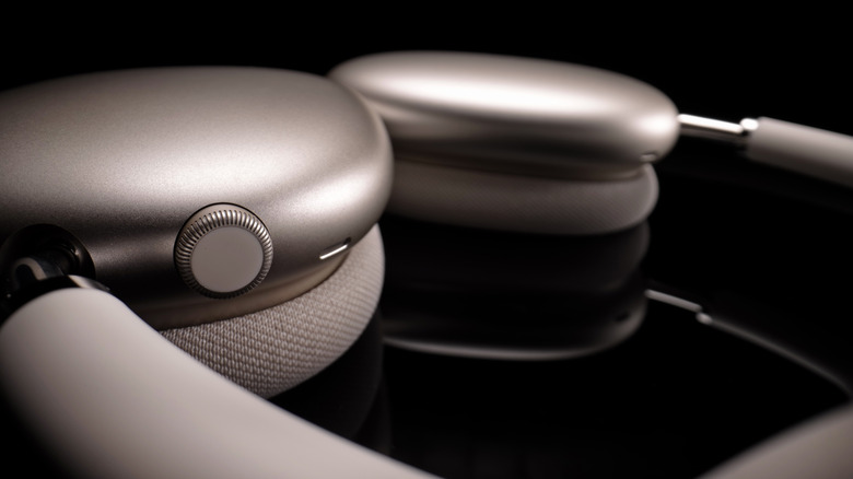 Original AirPods Max headphones on a black surface