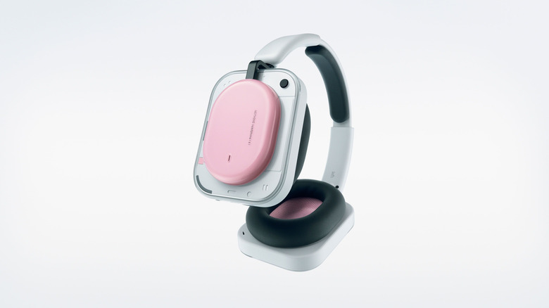 The Nothing Headphone (a) with a white background