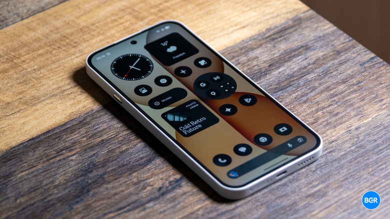 Display on the Nothing Phone (4a)