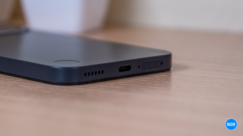 USB-C port on the Nothing Phone (4b)