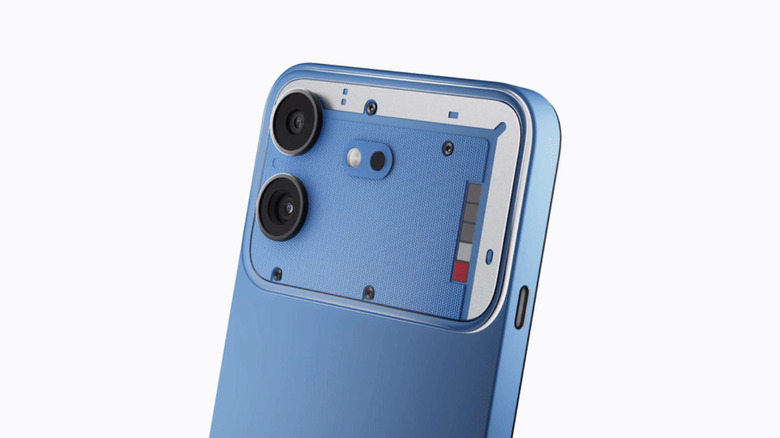 Nothing Phone (4b) rear panel and cameras