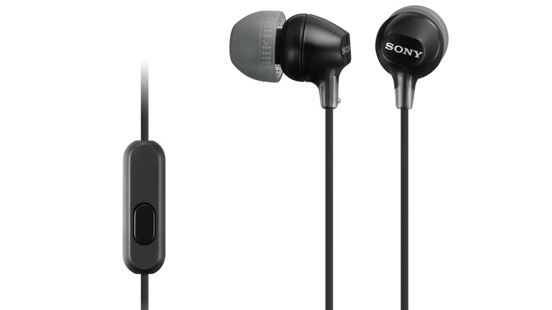 The Sony MDR-EX15AP.