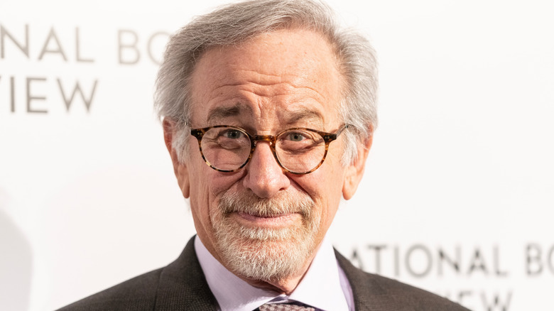 Steven Spielberg smiling