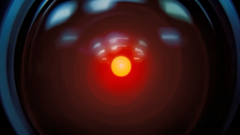 Hal 9000's eye in 2001: A Space Odyssey