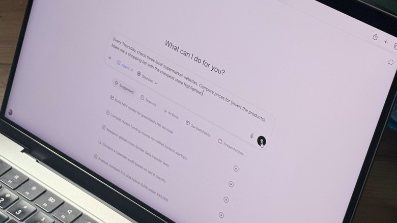 ChatGPT on web browser