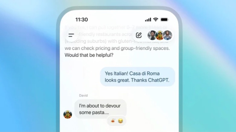 OpenAI previews the new group chat feature available with ChatGPT