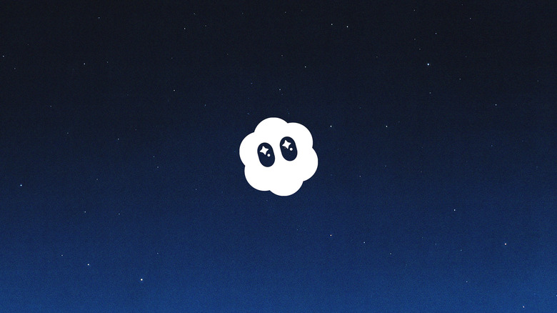 Sora 2 logo on a starry night background