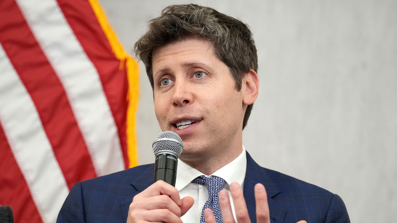 Sam Altman at the Federal Reserve on July 22, 2025.