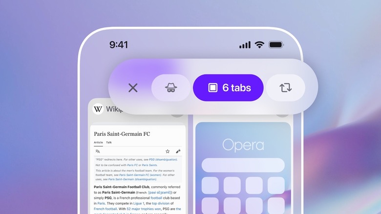 Opera reveals redesigned tab management functionality for iPhone users