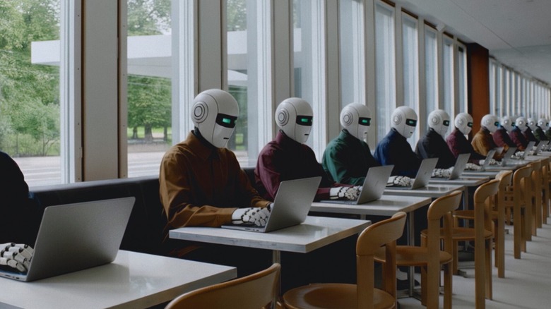 Opera's promotional image for Neon