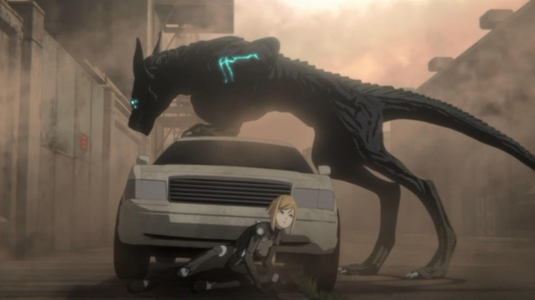 Scene from Pacific Rim: The Black