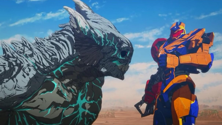 Scene from Pacific Rim: The Black