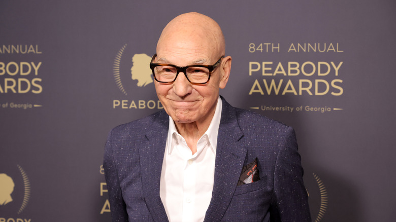 Patrick Stewart at the 84th Annual Peabody Awards.
