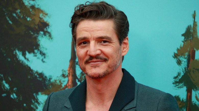 Pedro Pascal smiling